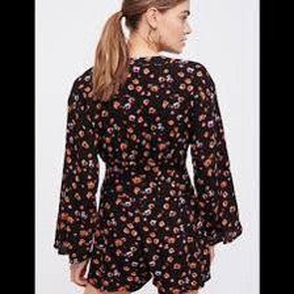 Free People Floral Romper - Picture 5 of 5